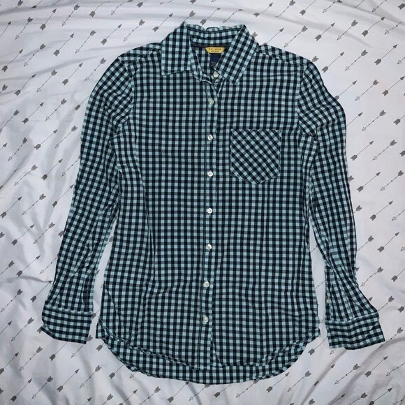 Aeropostale Prince & Fox Checkered Button Up Shirt - Picture 4 of 5